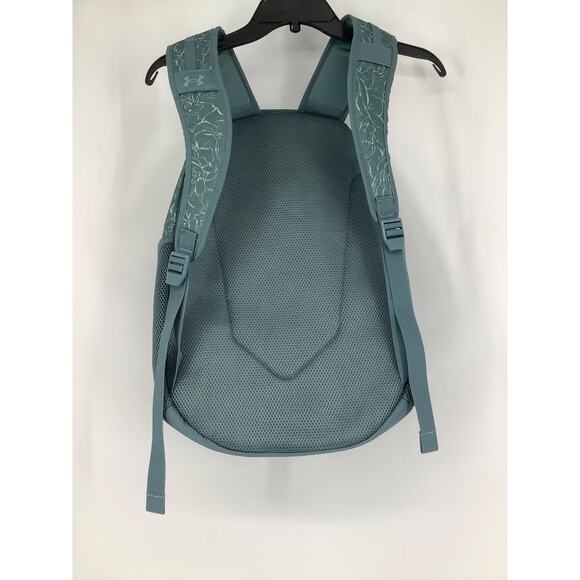 Under Armour Unisex Jasper Blue Serpentine Hustle 6.0 Athleisure Backpack HR7-35